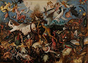 Archivo:Pieter Bruegel the Elder - The Fall of the Rebel Angels - Google Art Project