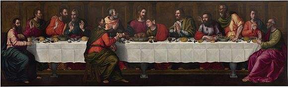 Archivo:Plautilla Nelli - The Last Supper (in 2019)