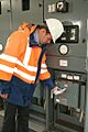 Portable TEV Detector in use