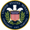 Escudo del Presidente pro tempore del Senado de los Estados Unidos