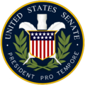 President Pro Tempore US Senate Seal