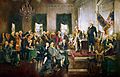 Scene at the Signing of the Constitution of the United States
