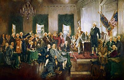Archivo:Scene at the Signing of the Constitution of the United States