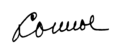 Signature of Lon Nol
