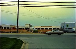 Travilah Square Shopping Center in the early 1980s, by Tom Marchessault.jpg