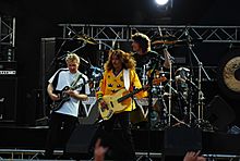Triumph at sweden rock, 2008.JPG