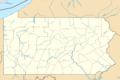 USA Pennsylvania location map