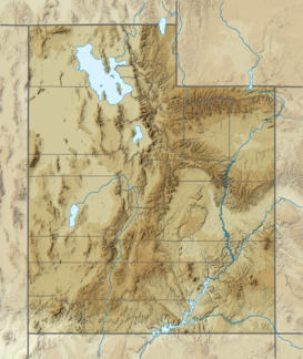 Mina del cañón de Bingham ubicada en Utah