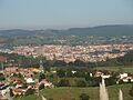 Vista de Torrelavega desde el parque empresarial Besaya