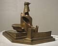 'Development of a Bottle in Space', bronze sculpture by Umberto Boccioni, 1913, Metropolitan Museum of Art