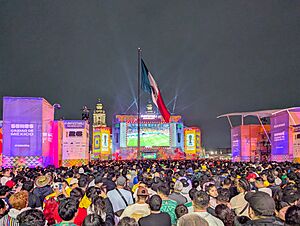 Archivo:2026 FIFA World Cup Match 24, Uzbekistan v Colombia - FIFA Fan Fest 2026 - 07