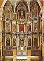 Altar mayor de la iglesia del Monasterio