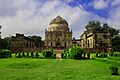 Bada Gumbad Mosuqe in Lodhi Gardens, New Delhi
