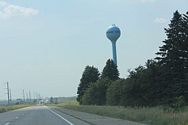 Beaver Creek MN water tower on I90.jpg