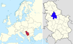 Belgrade in Serbia and Europe.png