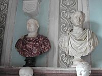 Archivo:Bustos de Vespasiano y Tito