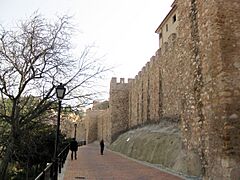 Calle del Argén i muralla nord (Sogorb)
