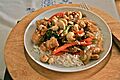 Cashew chicken - Pollo con anacardos