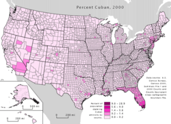 Archivo:Census Bureau 2000, Cubans in the United States