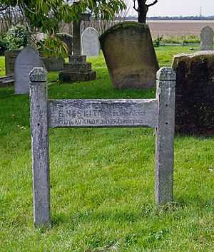 Archivo:E Nesbit's Grave - St Mary In The Marsh Churchyard