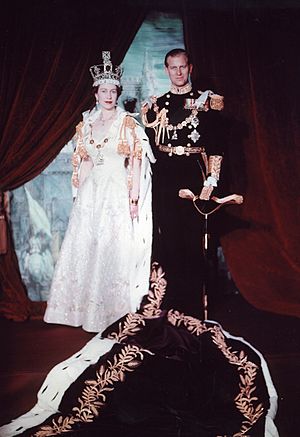 Archivo:Elizabeth and Philip 1953