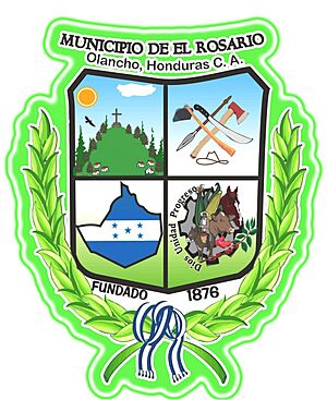 Archivo:Escudo Municipio de El Rosario, Olancho, Honduras C.A.