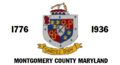 Flag of Montgomery County, Maryland (1944–1976)