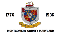 Archivo:Flag of Montgomery County, Maryland (1944–1976)