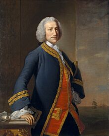 George Anson, 1st Baron Anson, Admiral of the Fleet, 1697-1762 RMG L8416.jpg