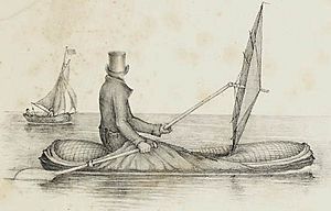 Archivo:Halkett Boat Cloak in use cropped