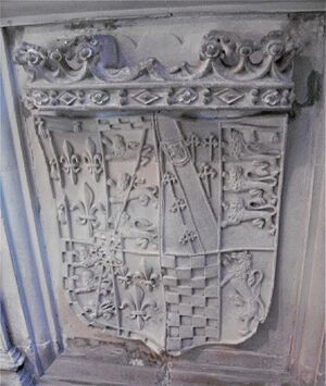 Archivo:Heraldy arms Henry Fitzroy Duke of Richmond and Somerset