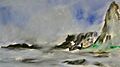 Ingo Kühl "Moskstraumen I" Reine, Lofoten