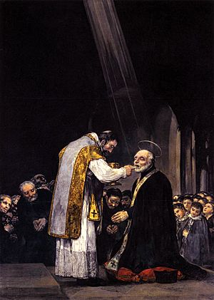Archivo:La última comunión de san José de Calasanz