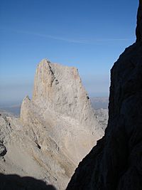 Archivo:La cara sur del Picu (2.519 m)