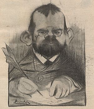 Archivo:Leopoldo Alas «Clarín», de Sancha, Madrid Cómico, 28-10-1899 (cropped)