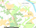 Map commune FR insee code 33023