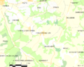 Map commune FR insee code 89303