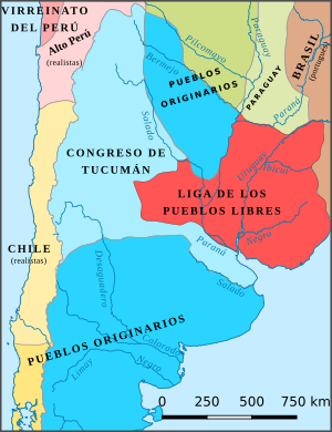 Archivo:Mapa ARGENTINA 1816