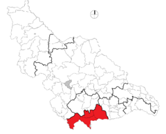 Mapa de Riogrande en Santa Rosa de Osos.png