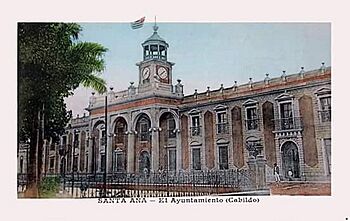 Archivo:Palacio municipal Santa Ana decada 1910s