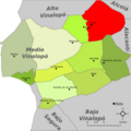 Petrel-Mapa del Medio Vinalopó
