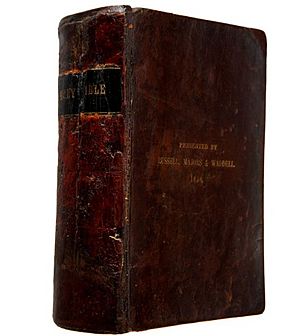 Archivo:Pony Express Bible 1858
