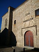 Portada de la iglesia de San Juan de la Cruz - antigua inclusa de Ávila