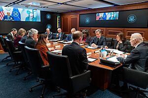 Archivo:President Biden in the new Situation Room