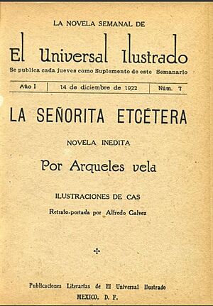 Archivo:Primera página de la señorita etcetera