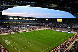 Archivo:Red Bull Arena on the First Day
