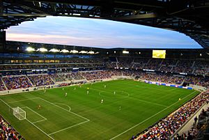 Archivo:Red Bull Arena on the First Day