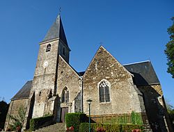 Saint-Mars-d'Outillé - Eglise Saint-Médard.JPG