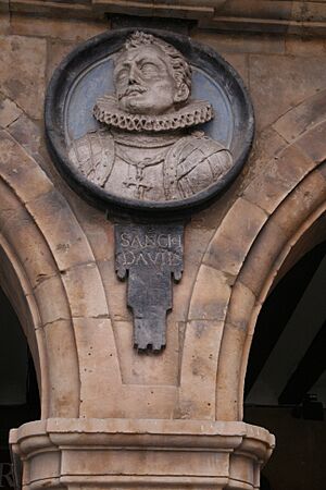 Archivo:Sancho Davila-Plaza Mayor de Salamanca