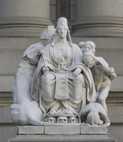 Sculpture of Asia by Daniel Chester French